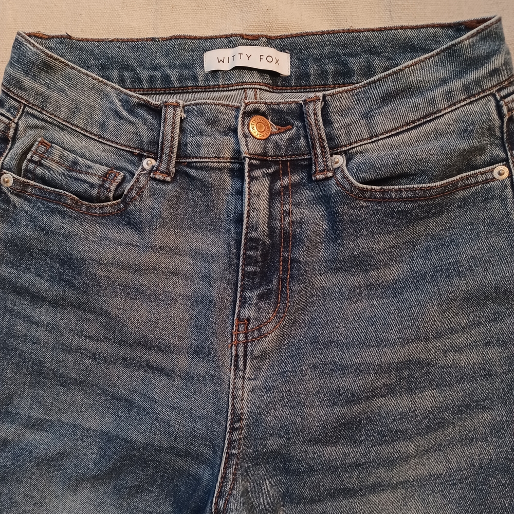 Witty Fox High-Rise Blue Denim Jeans Women's Size 5 - Length 27